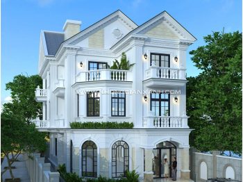 Thiết kế biệt thự cổ điển Vũng Tàu – Mr Tài