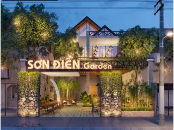 Thiết kế nhà hàng Đà Nẵng – Sơn Điền Quán