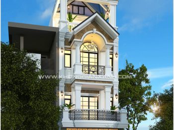 Thiết kế nhà phố tân cổ điển ở Vũng Tàu