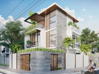Thiết kế biệt thự 2 mặt tiền – Mr Thịnh