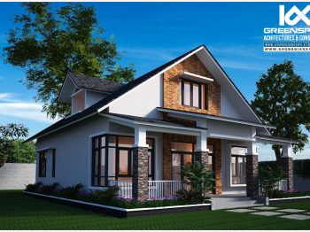 Thiết kế biệt thự vườn diện tích 100m2