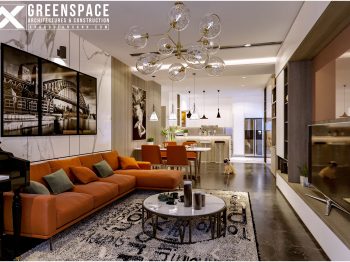 Thiết kế nội thất chung Saigon Pearl 106m2