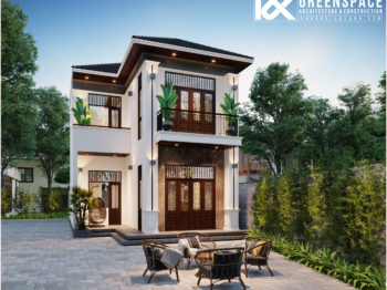 Thiết kế biệt thự phố hiện đại