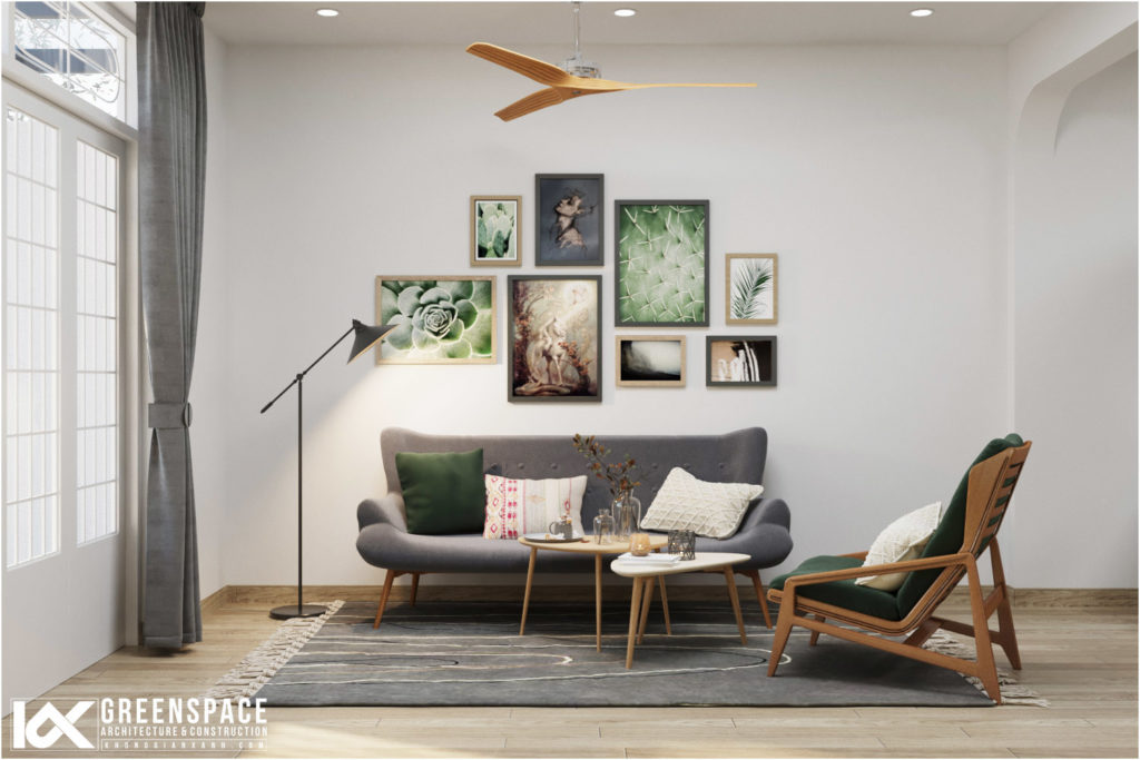 Thiết kế nội thất Homestay – nét mộc mạc đáng yêu