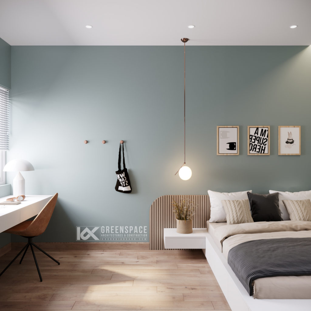 Thiết kế nội thất nhà ở 3 tầng – phong cách trẻ trung hiện đại