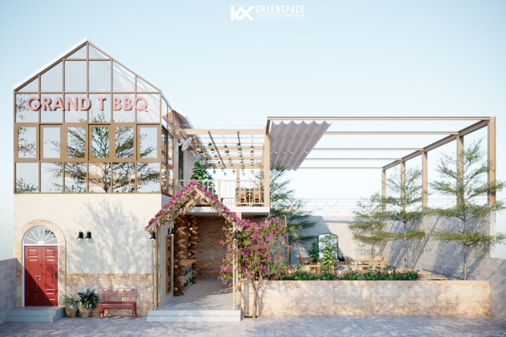Thiết kế nhà hàng lẩu nướng – phong cách mộc mạc gần gũi