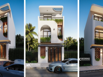 THIẾT KẾ NHÀ PHỐ 3 TẦNG ĐẸP, ẤN TƯỢNG – TP. VŨNG TÀU