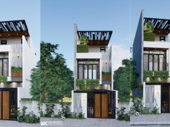 THIẾT KẾ NHÀ PHỐ 3 TẦNG HIỆN ĐẠI, ĐẦY ĐỦ CÔNG NĂNG