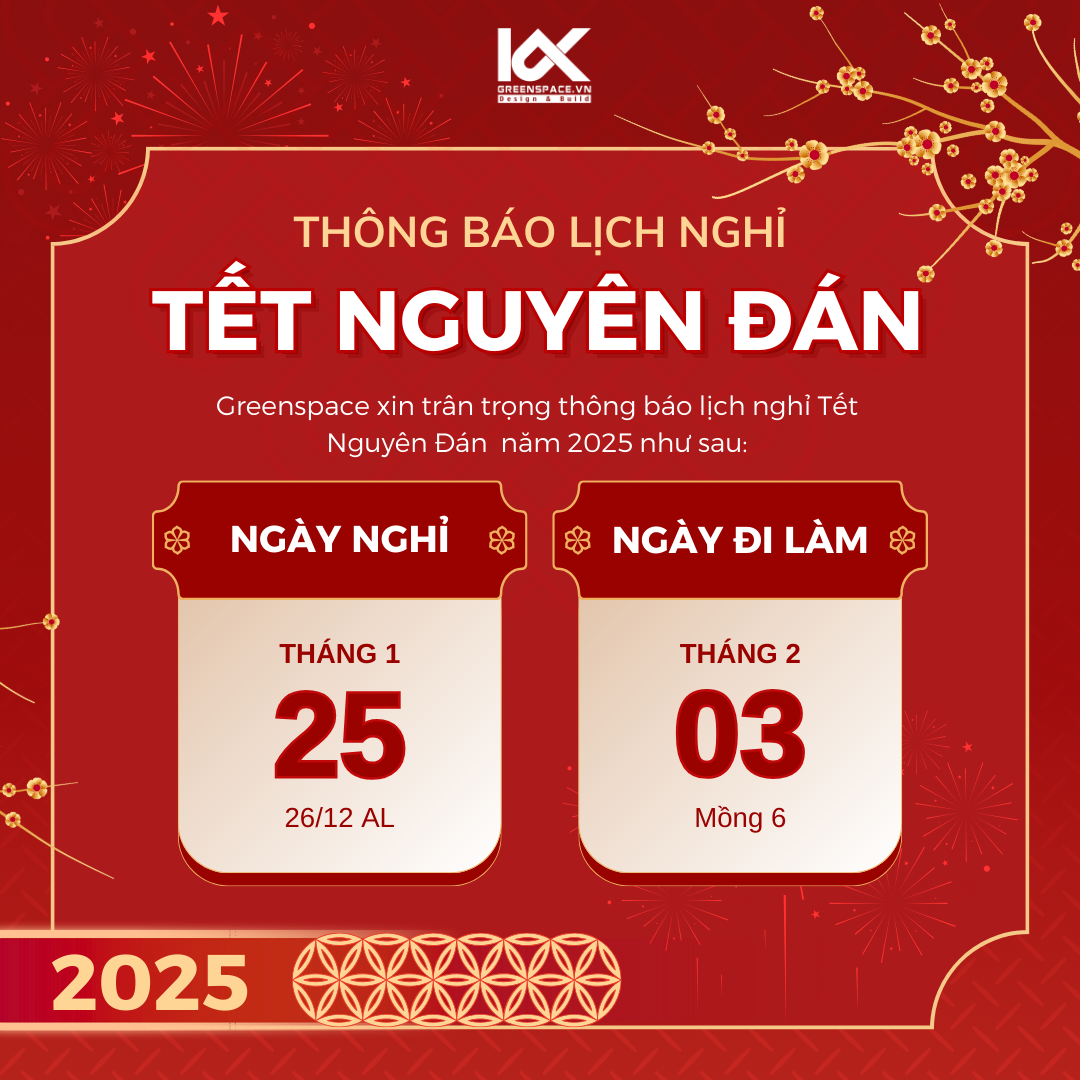 nghỉ tết âm lịch 2025