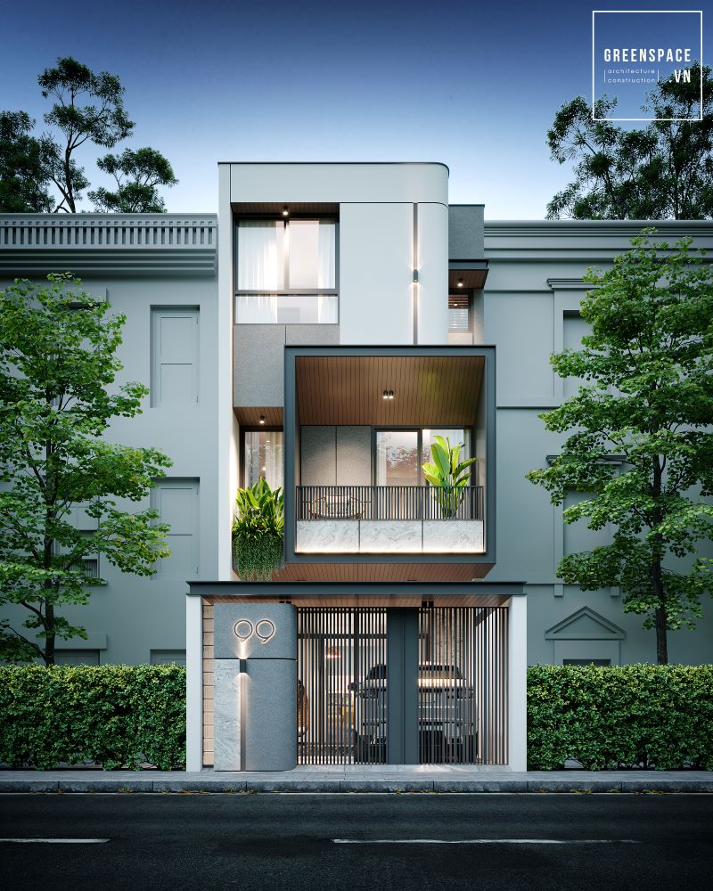 thiết kế nhà phố vũng tàu đẹp