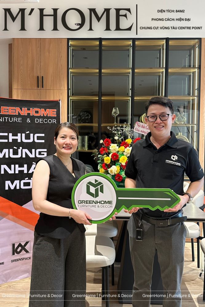 thiết kế và thi công nội thất căn hộ vũng tàu centre point