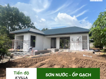 thi công biệt thự hồ tràm