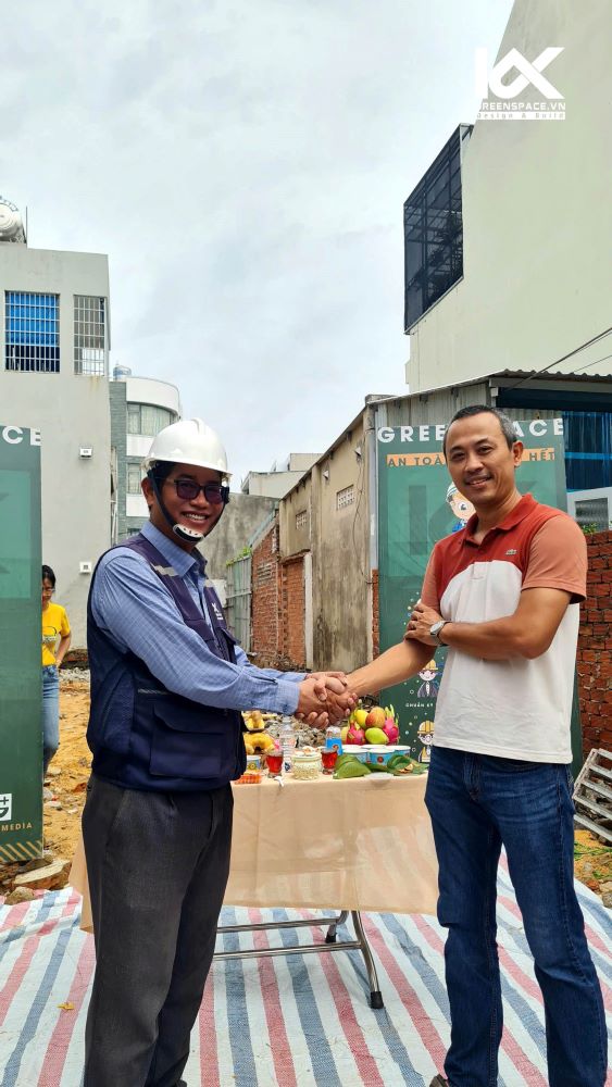 khởi công nhà phố hiện đại Vũng Tàu