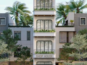 CHIÊM NGƯỠNG THIẾT KẾ NHÀ Ở KẾT HỢP KINH DOANH ĐÀ NẴNG