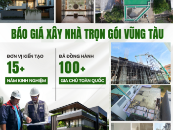 BÁO GIÁ XÂY NHÀ TRỌN GÓI VŨNG TÀU 2026