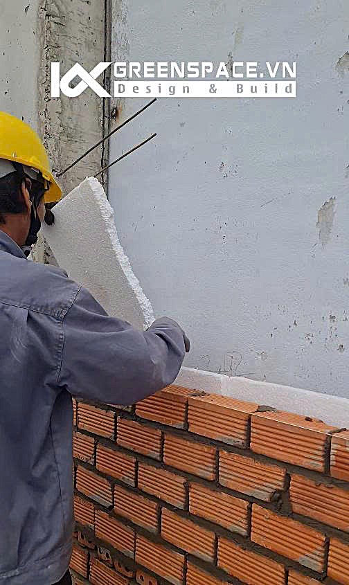 lót xốp tường đôi chống nóng