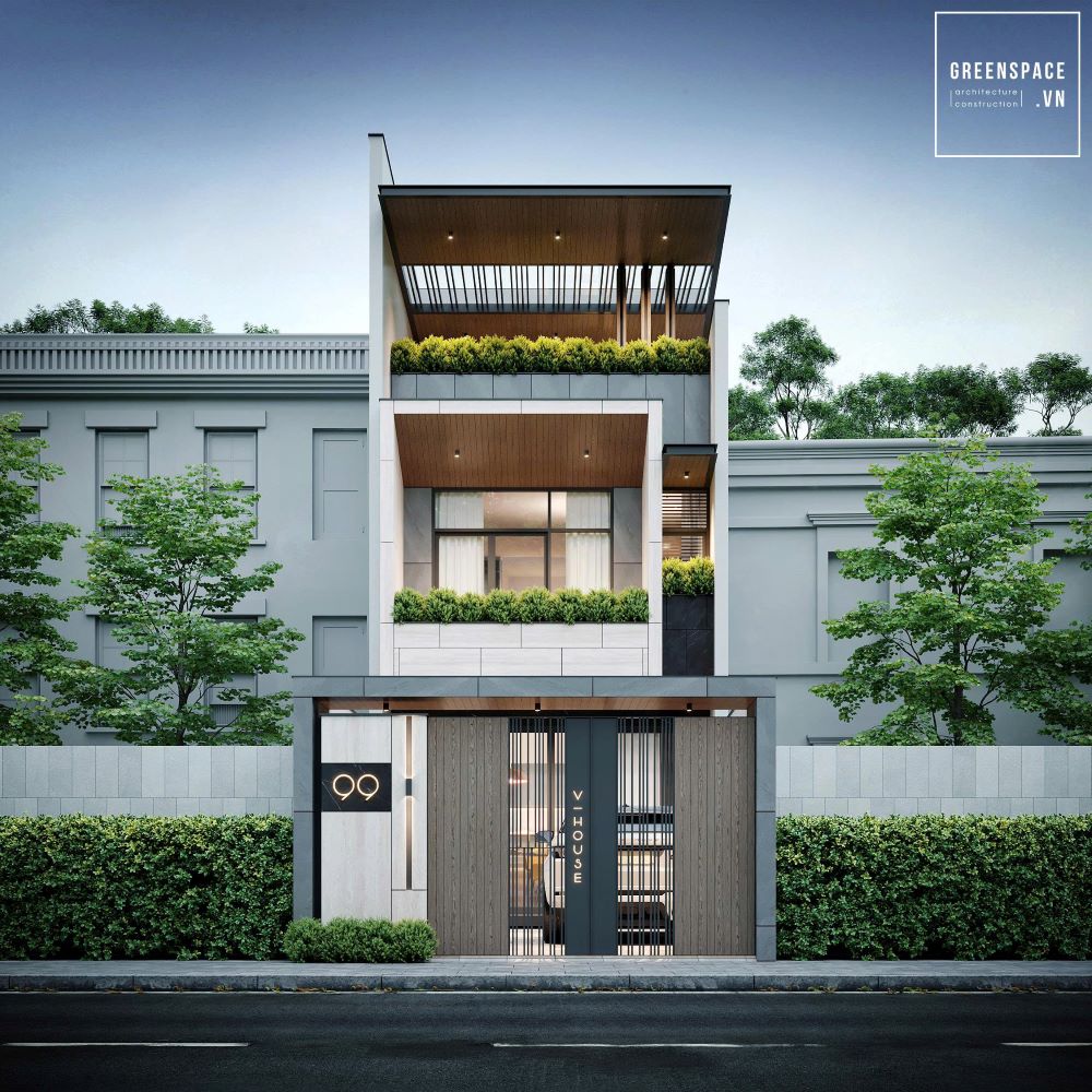 thiết kế nhà phố bình dương