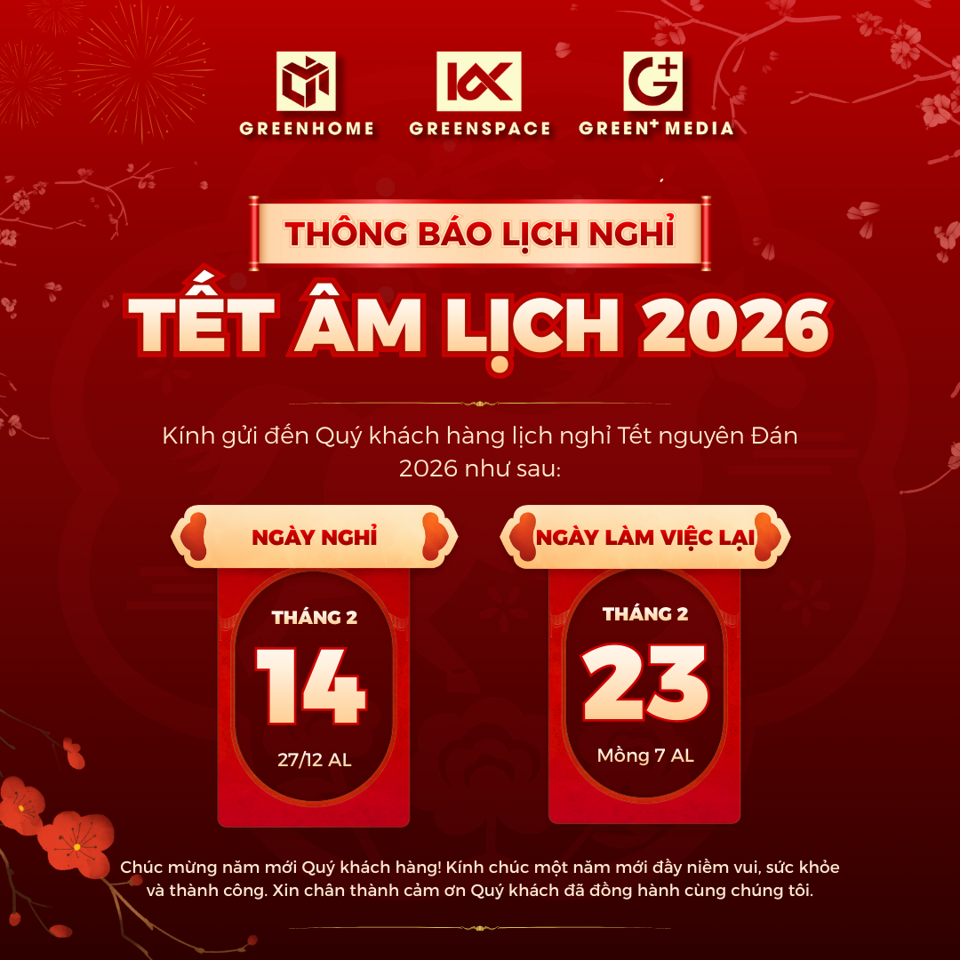 thông báo lịch nghỉ tết âm lịch 2026